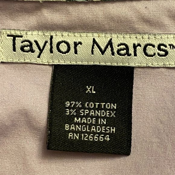 Lilac Taylor Marcs Womens XL Blouse Top Shirt - Picture 6 of 8